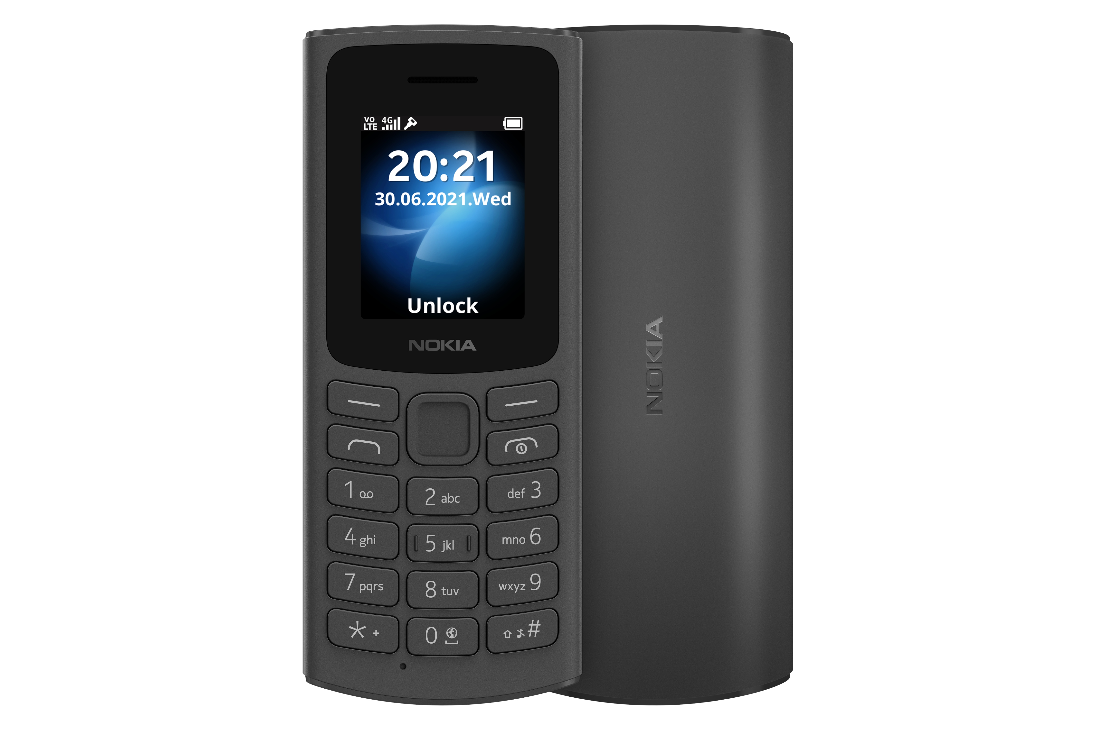 گوشی نوکیا 2021 105 |Nokia 105 2021 | 128/48 MB (18ماه گارانتی شرکتی)